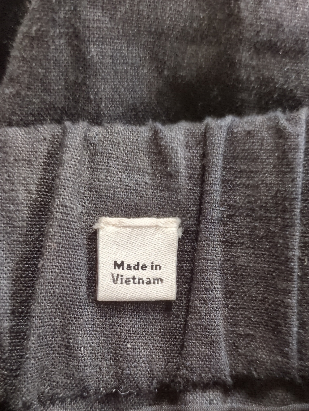 Vince Black Linen Blend Wide Leg Pull On Pants Size Small - Picture 8 of 13
